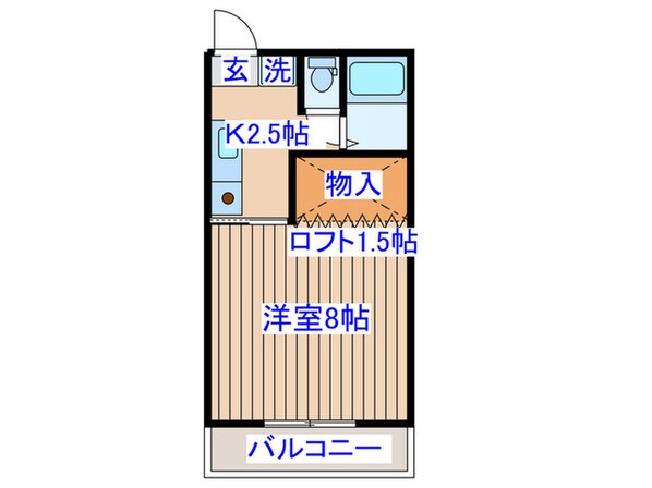 メゾンエイチの物件間取画像